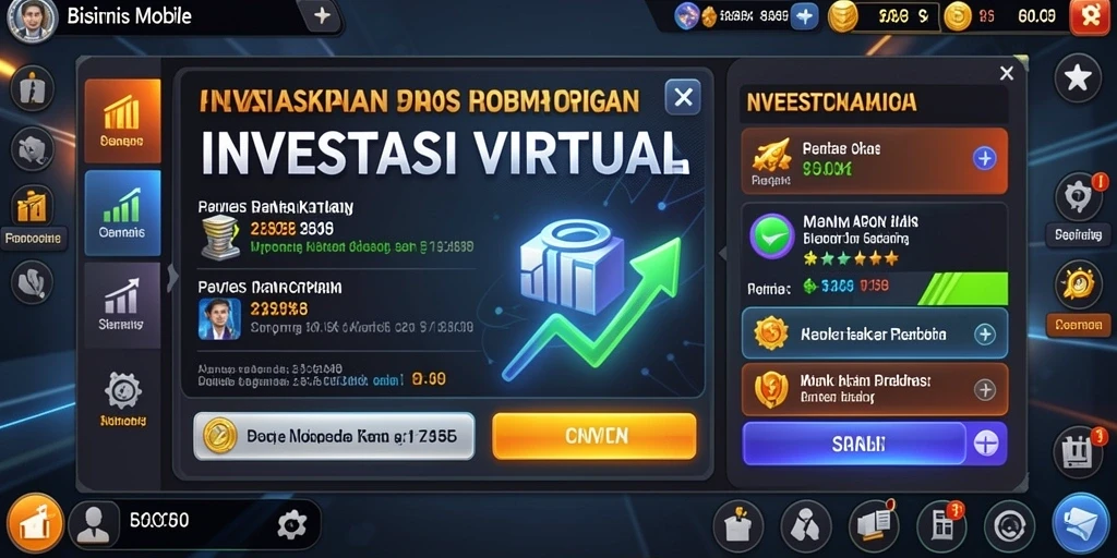 Fitur interaktif untuk berinteraksi dengan pemain lain.