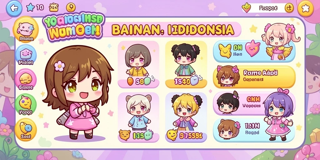 Pilihan cerita yang beragam dan menantang.