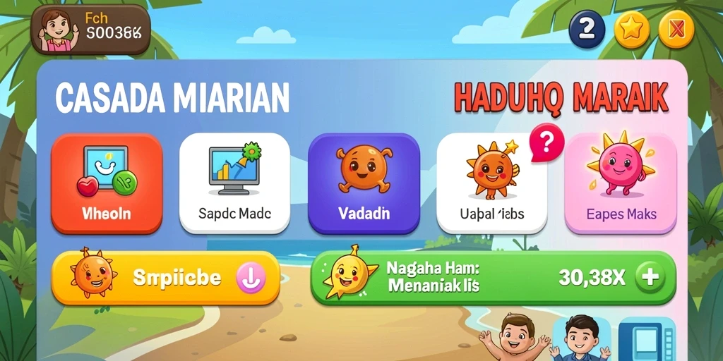 Mode permainan yang bervariasi untuk berbagai level.