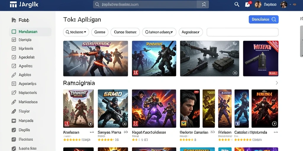 Level permainan yang menantang dengan grafis spektakuler.
