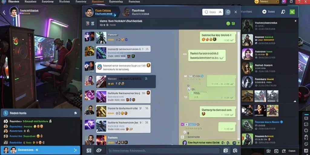 Screenshot memperlihatkan fitur kompetisi antar pemain.