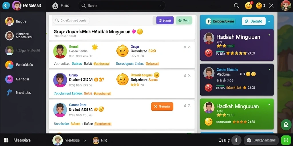 Mode permainan yang seru dan penuh tantangan.