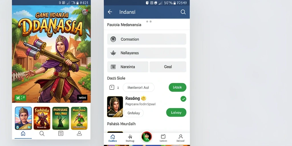 Screenshot bagian komunitas untuk berbagi strategi.
