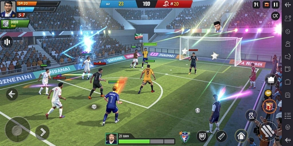 Visual menarik dan kontrol responsif dalam game.